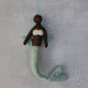 Hanging Felt Mermaids - Tribe Castlemaine