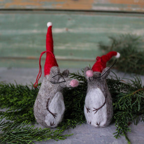 Hanging Festive Mouse - Tribe Castlemaine