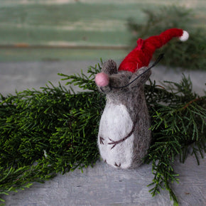 Hanging Festive Mouse - Tribe Castlemaine