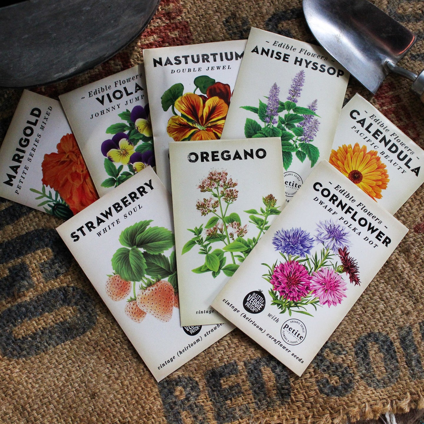 edible flower seeds australia Heirloom Seeds : Herbs, Fruit & Flowers – Tribe Castlemaine
