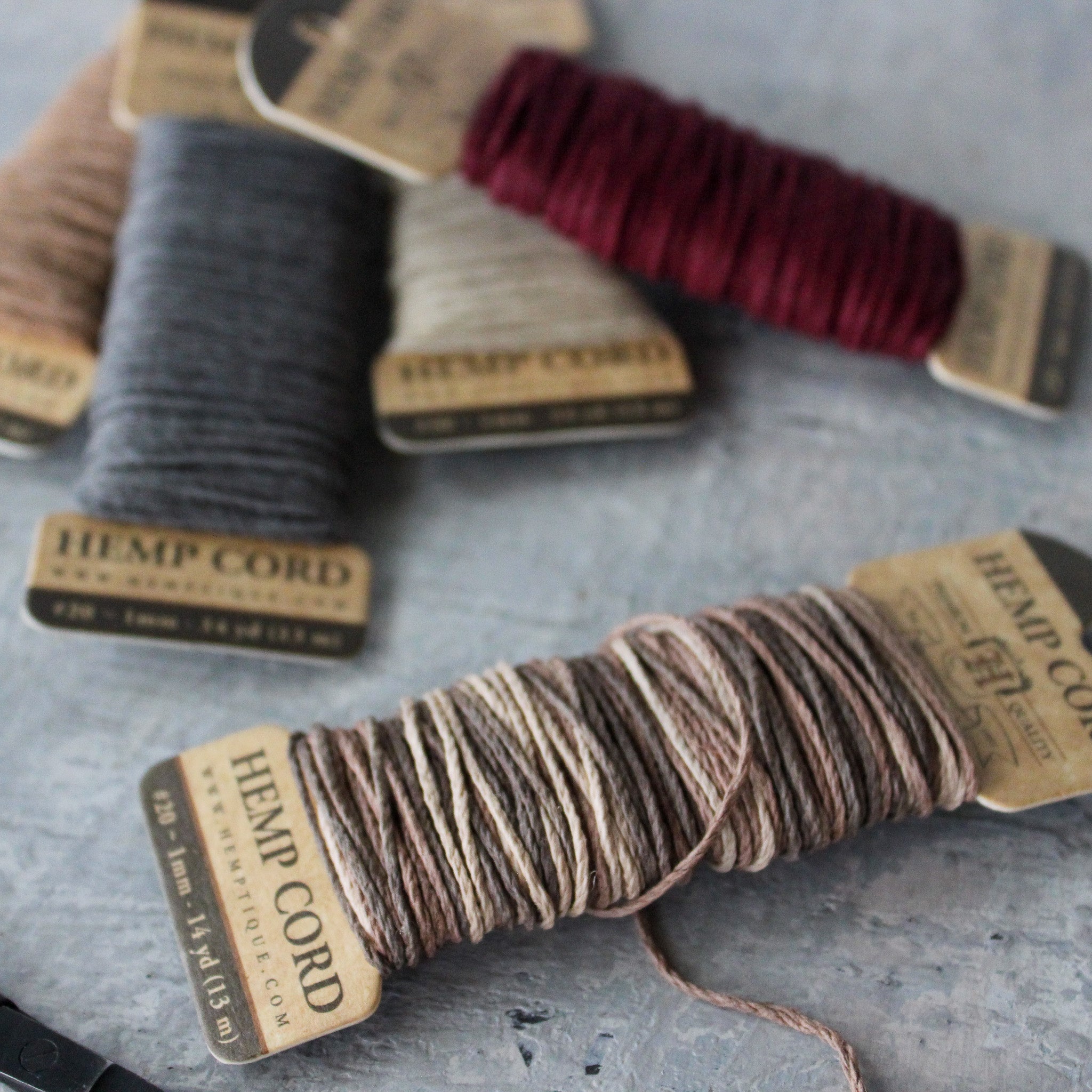 Hemp Cord Mini Cards - Tribe Castlemaine