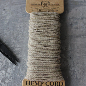 Hemp Cord Mini Cards - Tribe Castlemaine