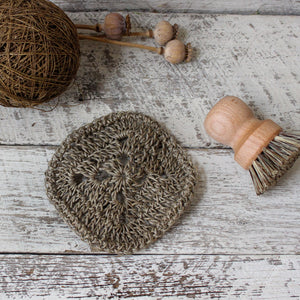 Hemp Kitchen Scrubber - Tribe Castlemaine