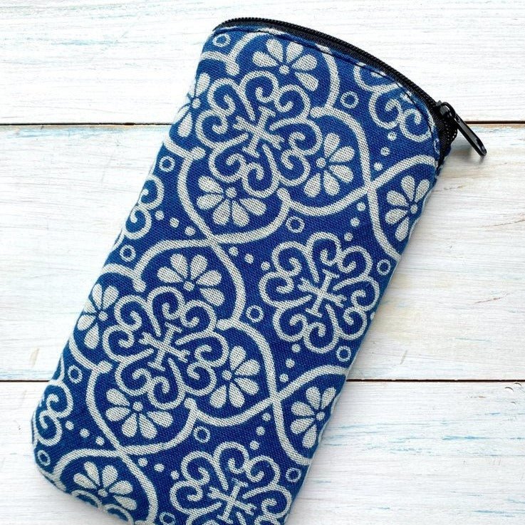 Indigo Cotton Pouches - Tribe Castlemaine