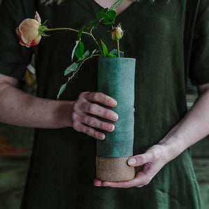 Jadeite Shapely Vase - Tribe Castlemaine