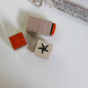 Japanese Rubber Stamp : Star - Tribe Castlemaine