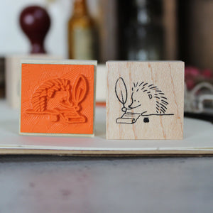 Japanese Rubber Stamps : Hedgehogs - Tribe Castlemaine