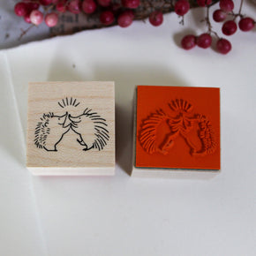 Japanese Rubber Stamps : Hedgehogs - Tribe Castlemaine