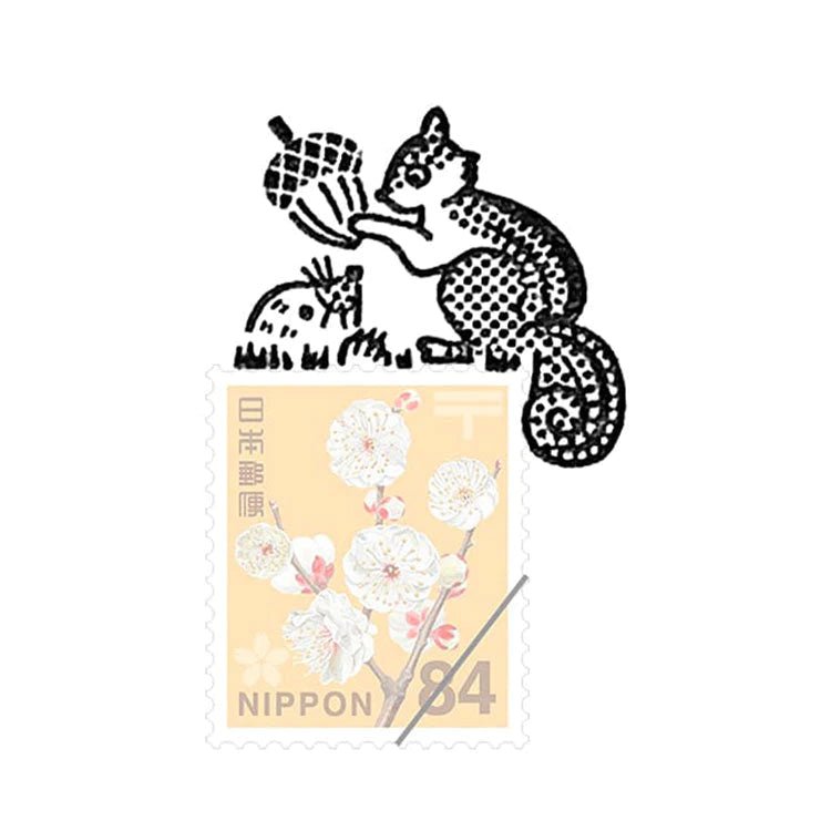 Japanese Rubber Stamps : Kobito Animals - Tribe Castlemaine