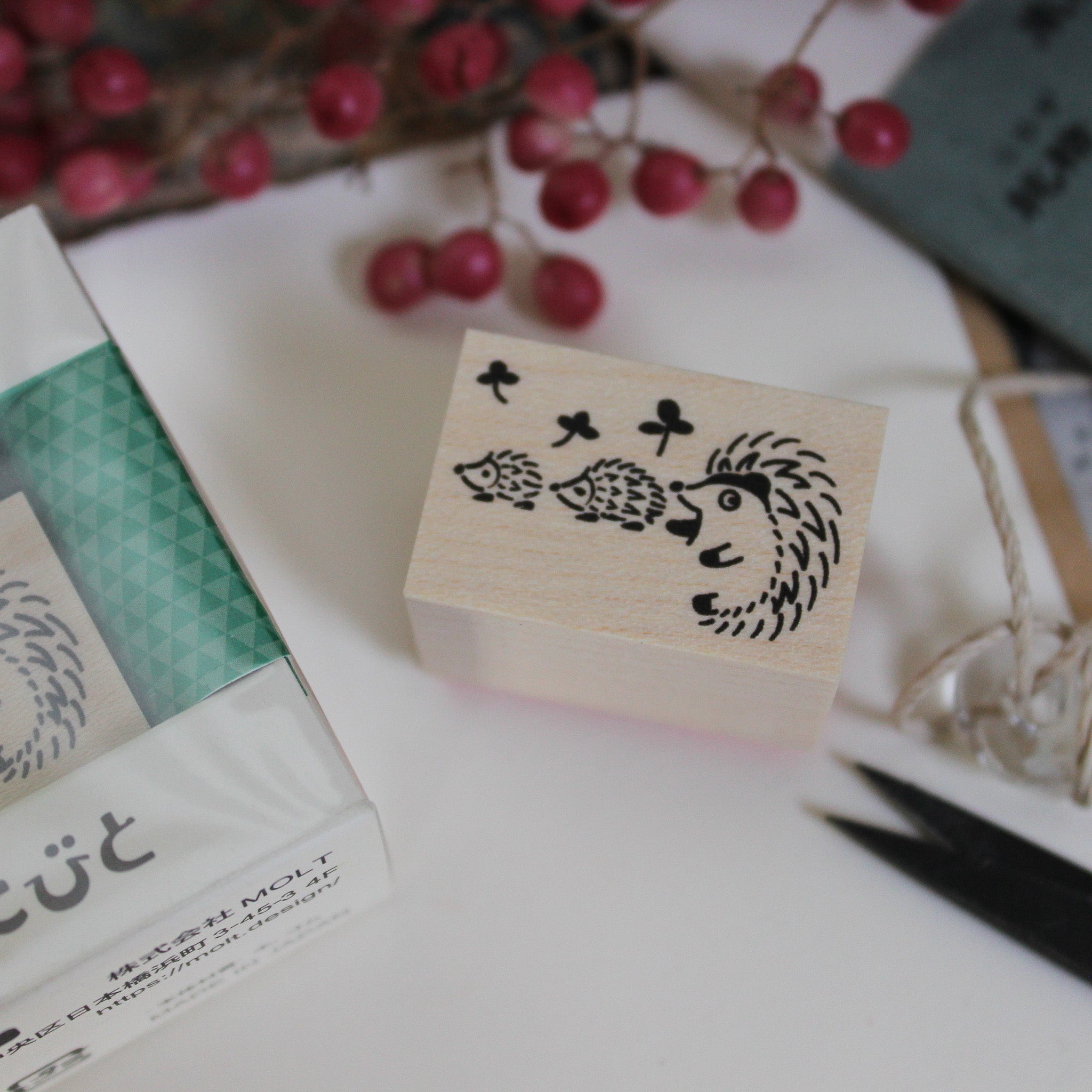 Japanese Rubber Stamps : Kobito Animals - Tribe Castlemaine