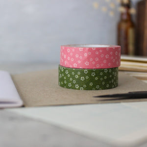 Japanese Washi Tape : Flowers - Tribe Castlemaine