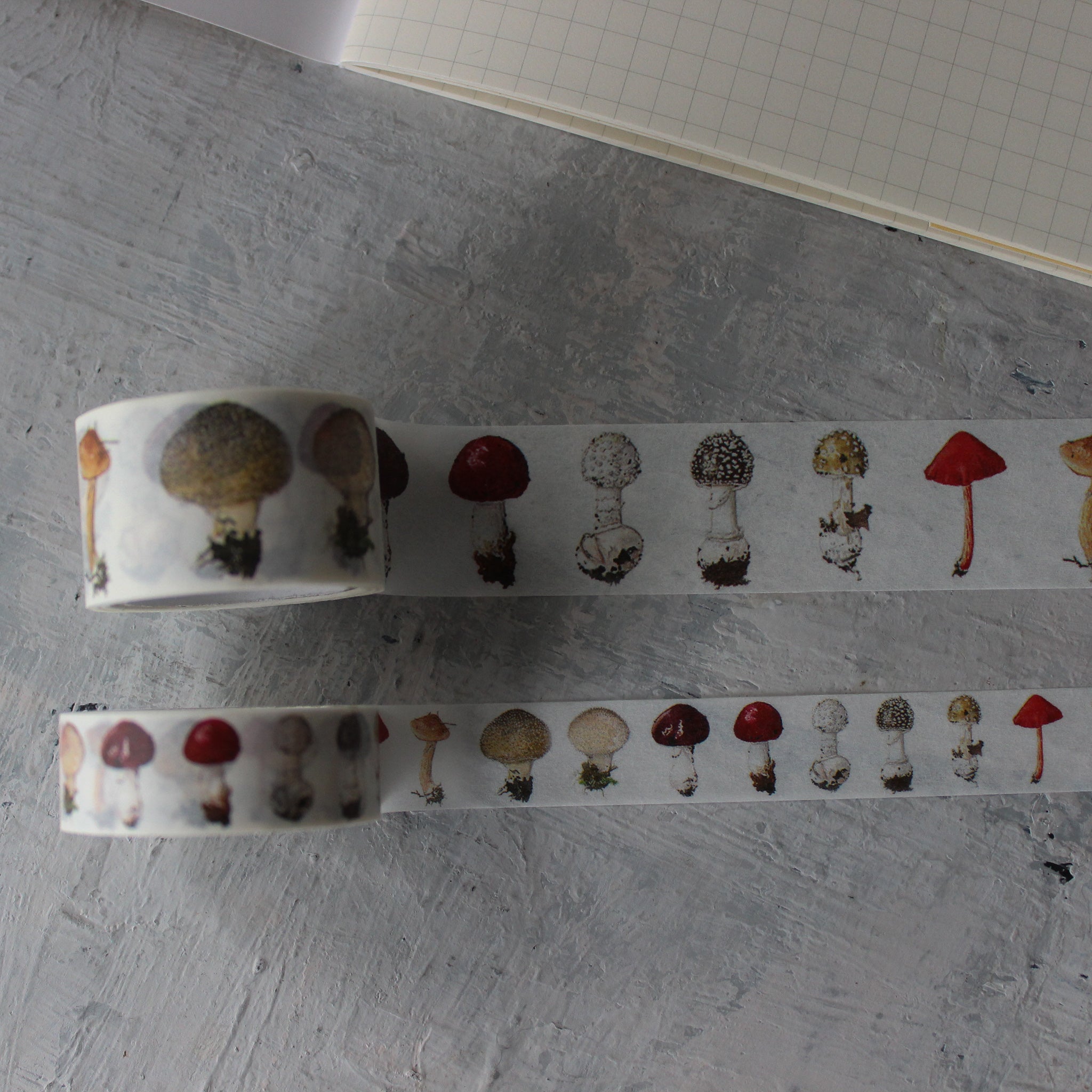 Japanese Washi Tape Mushrooms - Tribe Castlemaine