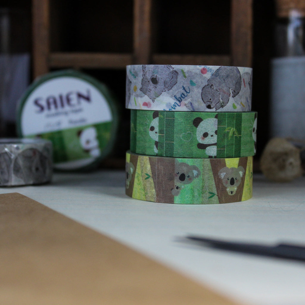 Japanese Washi Tapes : Animals - Tribe Castlemaine