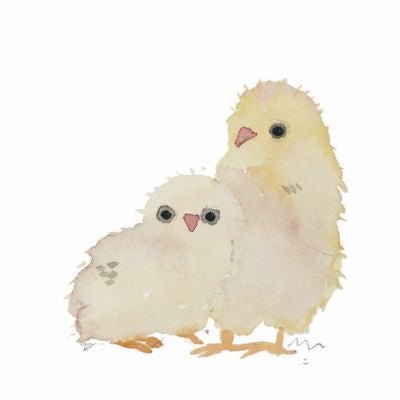 Jess Racklyeft Card Two Chicks - Tribe Castlemaine