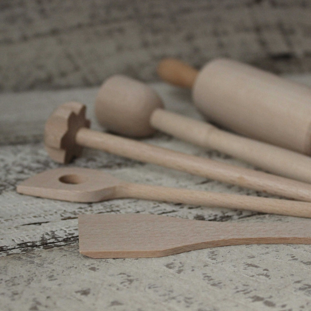 Kids Wooden Cook Set - Tribe Castlemaine