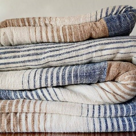 Lao Handwoven Cotton Blanket - Tribe Castlemaine