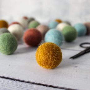 Large Felt Balls - Tribe Castlemaine