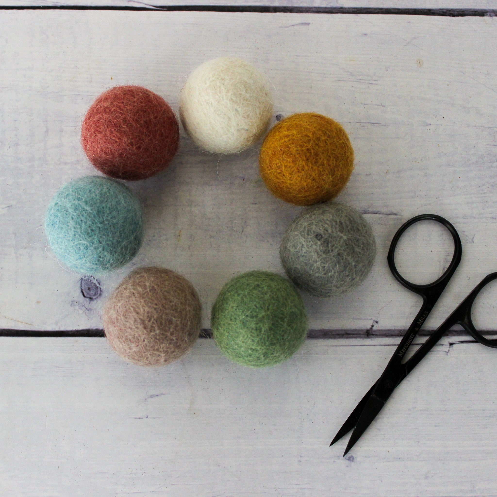 Large Felt Balls - Tribe Castlemaine