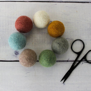 Large Felt Balls - Tribe Castlemaine