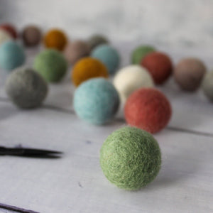 Large Felt Balls - Tribe Castlemaine