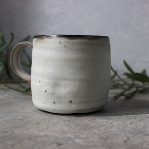 Large Grey Handled Mugs - Tribe Castlemaine