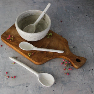 Large Marbled Ceramic Spoons - Tribe Castlemaine