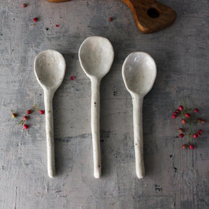 Large Marbled Ceramic Spoons - Tribe Castlemaine