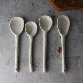 Large Marbled Ceramic Spoons - Tribe Castlemaine