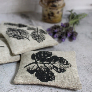 Leaf Print Lavender Bags - Tribe Castlemaine