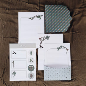 Letter Writing Set : Woodland - Tribe Castlemaine
