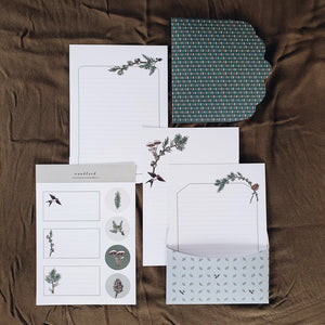 Letter Writing Set : Woodland - Tribe Castlemaine