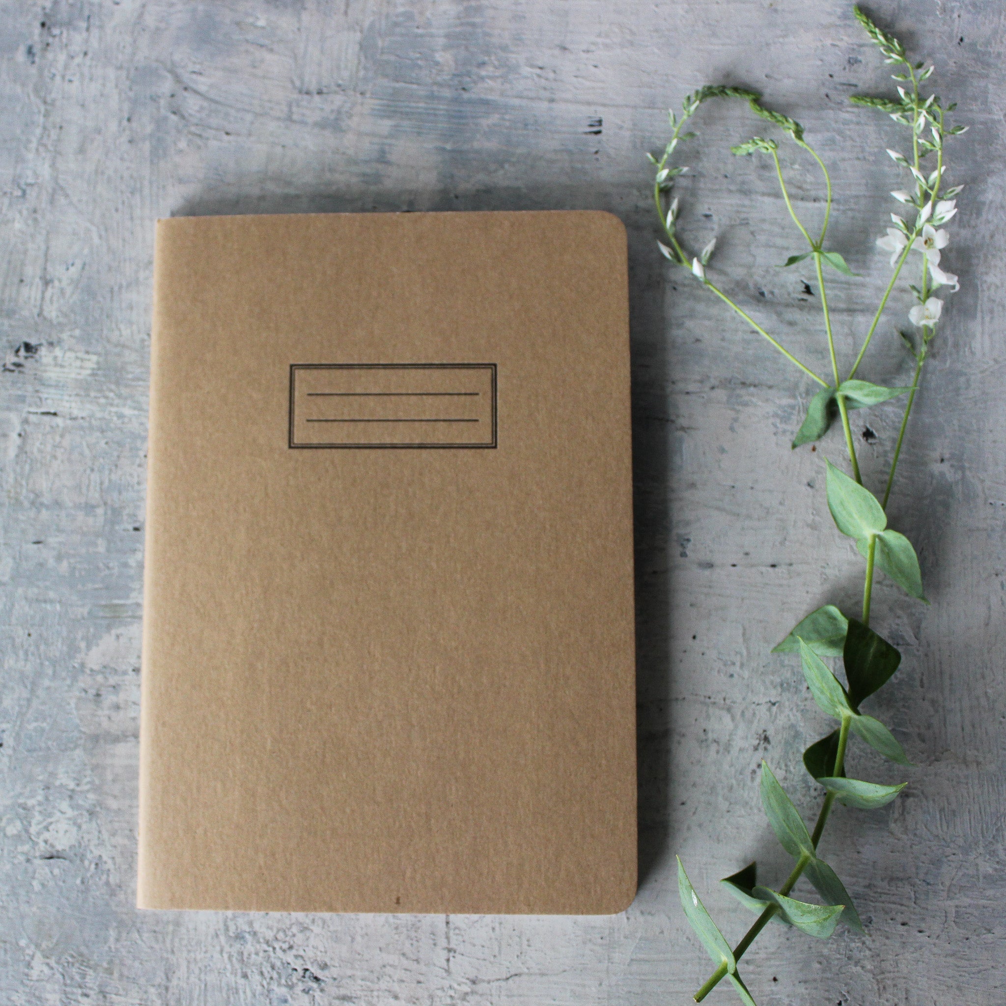 Letterpress Classic Exercise Book - Tribe Castlemaine