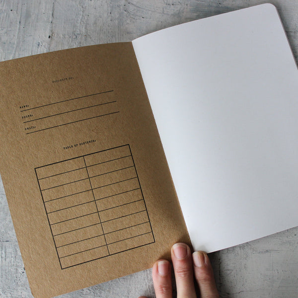 Letterpress Classic Exercise Book – Tribe Castlemaine