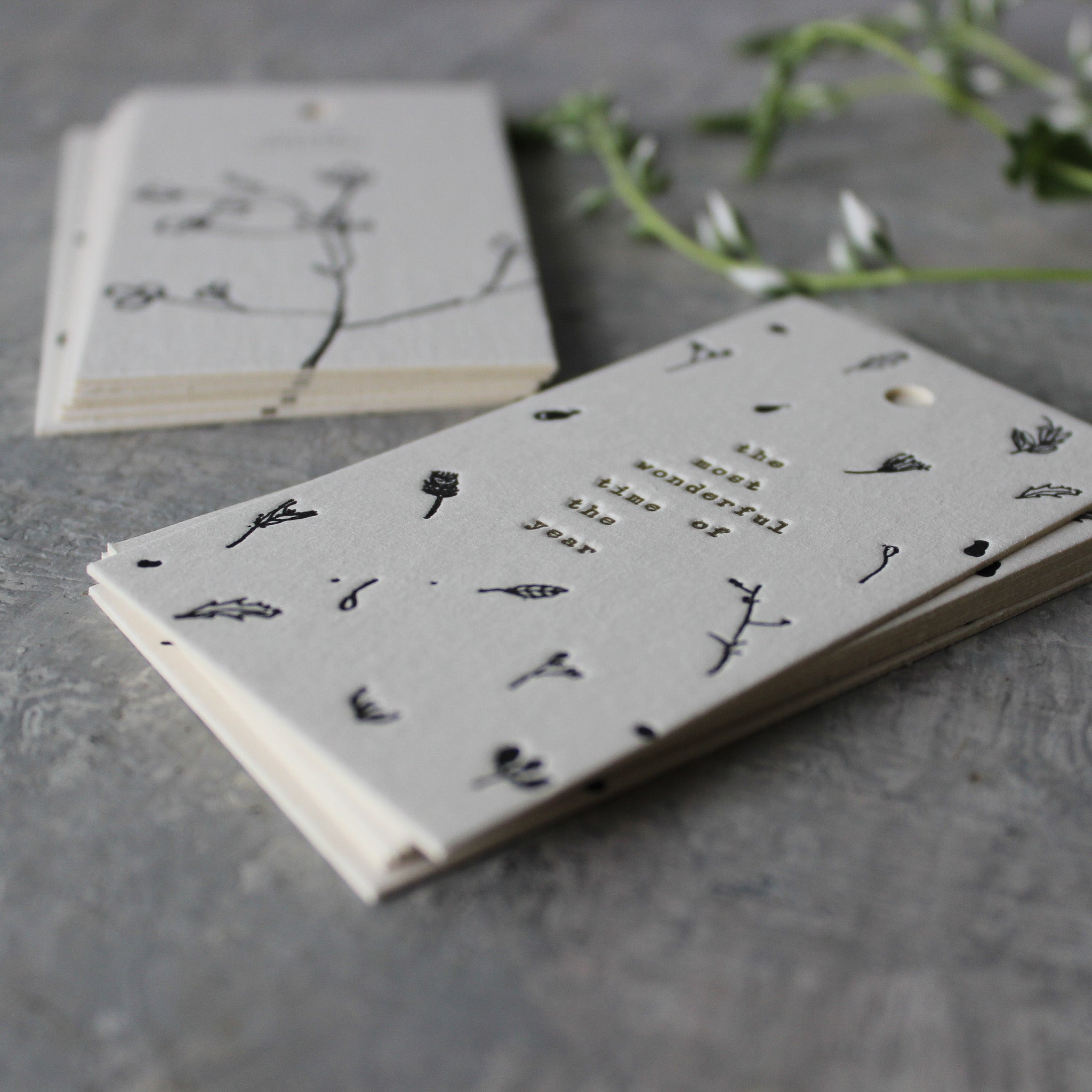 Letterpress Gift Tags - Tribe Castlemaine