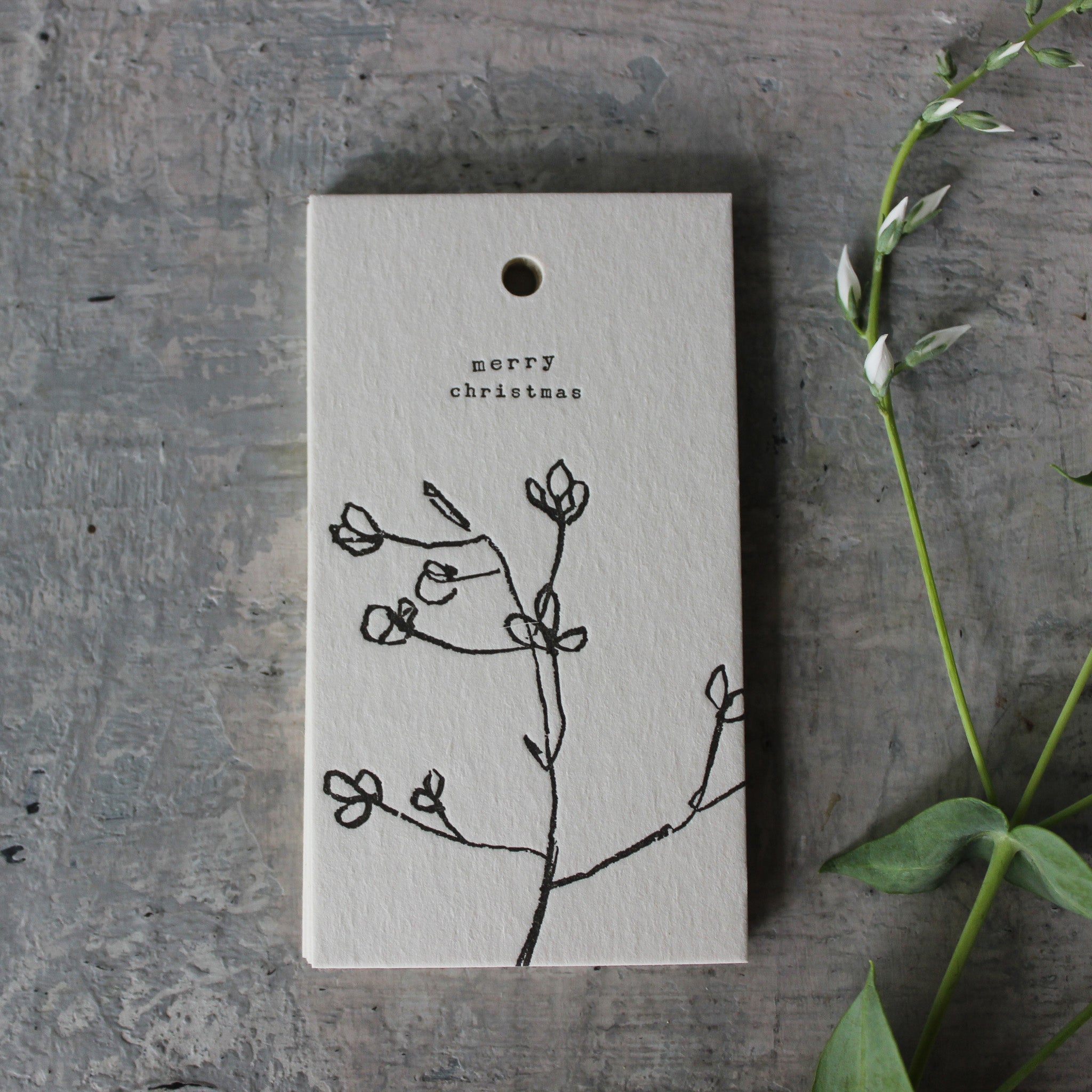 Letterpress Gift Tags - Tribe Castlemaine