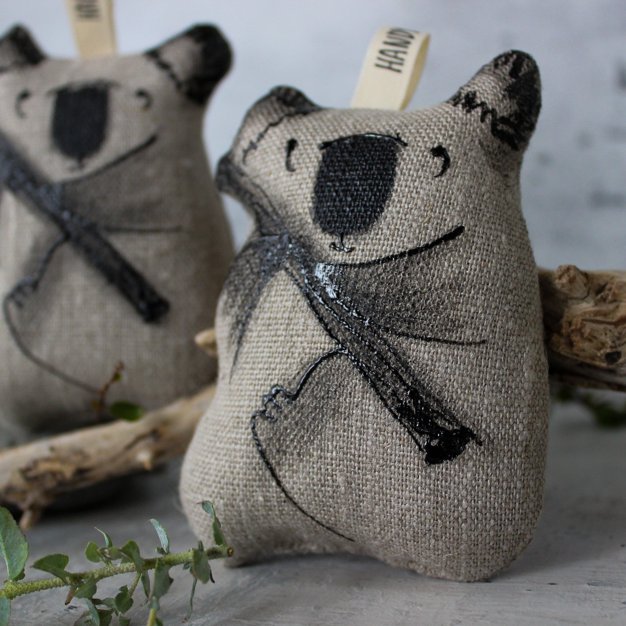 Linen Softie Ornaments - Tribe Castlemaine