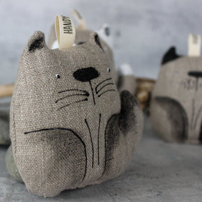 Linen Softie Ornaments - Tribe Castlemaine