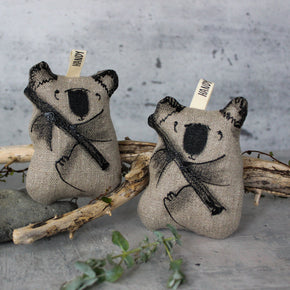 Linen Softie Ornaments - Tribe Castlemaine