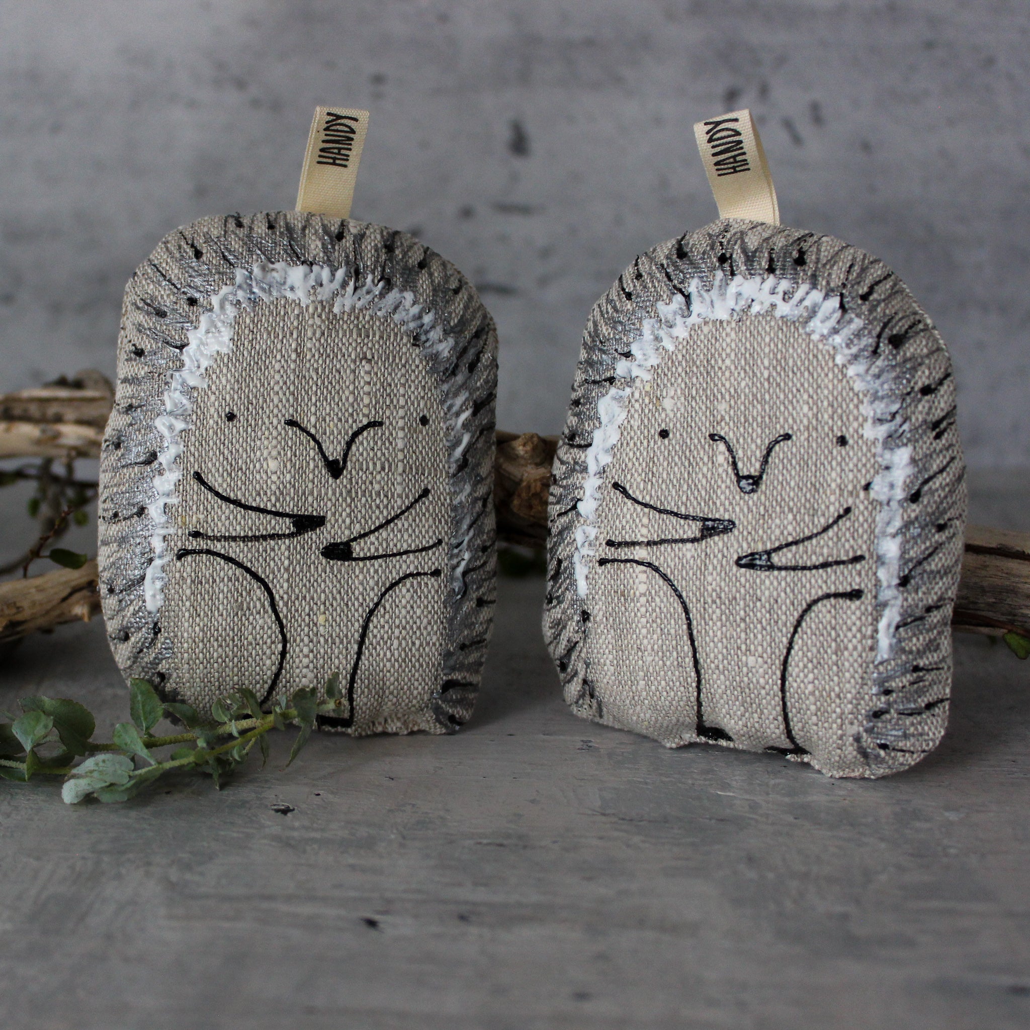 Linen Softie Ornaments - Tribe Castlemaine