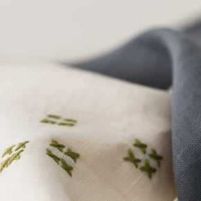 Linen Table Runners with Slow Stitch Detail - Tribe Castlemaine