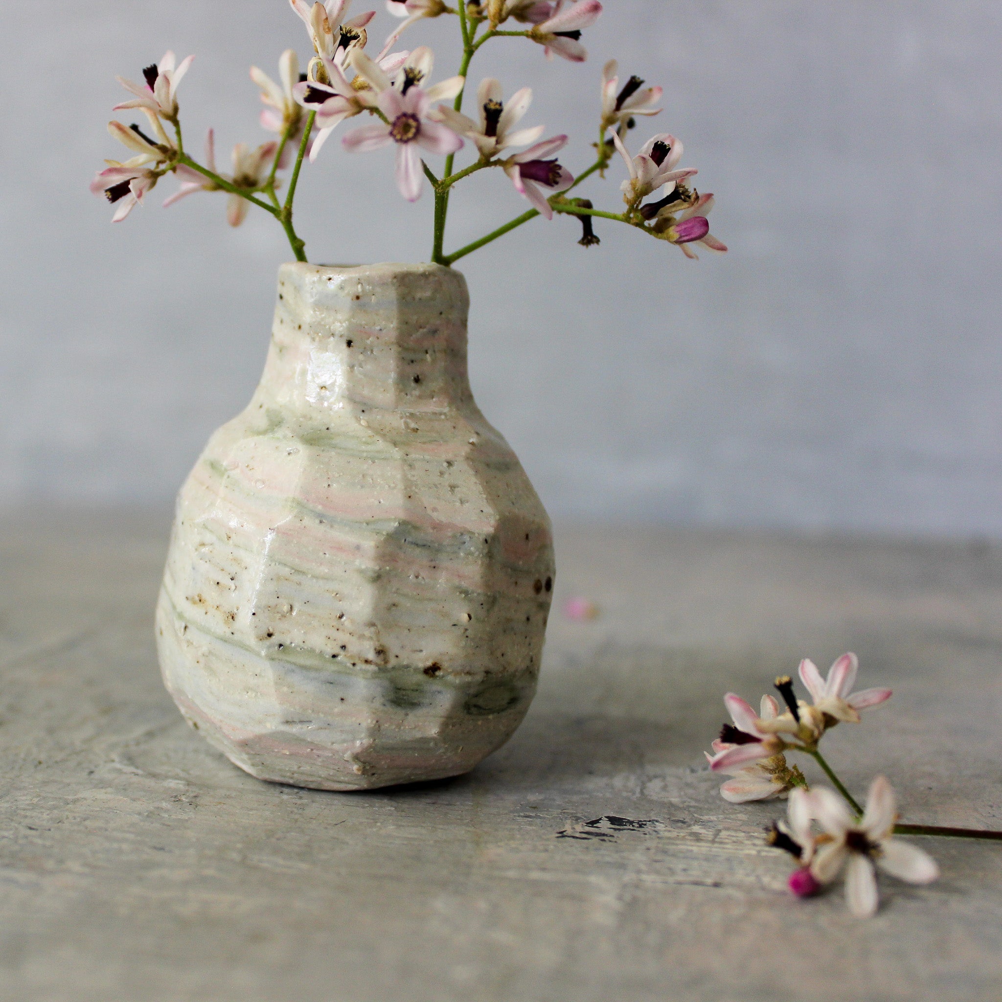 Little Bud Vase : Marbled - Tribe Castlemaine