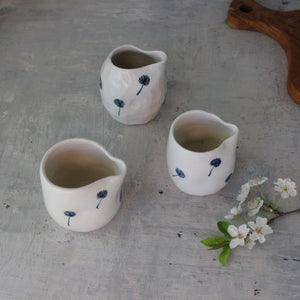 Little Ceramic Pourer Jugs Dandelion - Tribe Castlemaine
