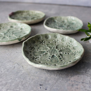 Little Ceramic Trays Green - Tribe Castlemaine