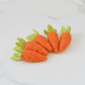 Little Felt Carrots - Tribe Castlemaine