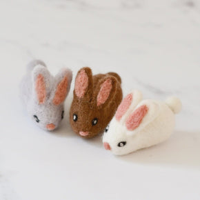Little Felt Rabbits - Tribe Castlemaine