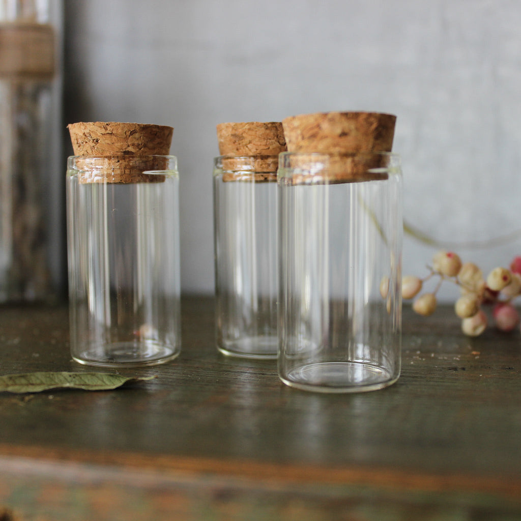 Little Glass Specimen/Potion Jars - Tribe Castlemaine