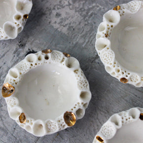 Little Porcelain Rock Coral Dishes - Tribe Castlemaine