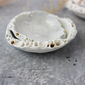 Little Porcelain Rock Coral Dishes - Tribe Castlemaine