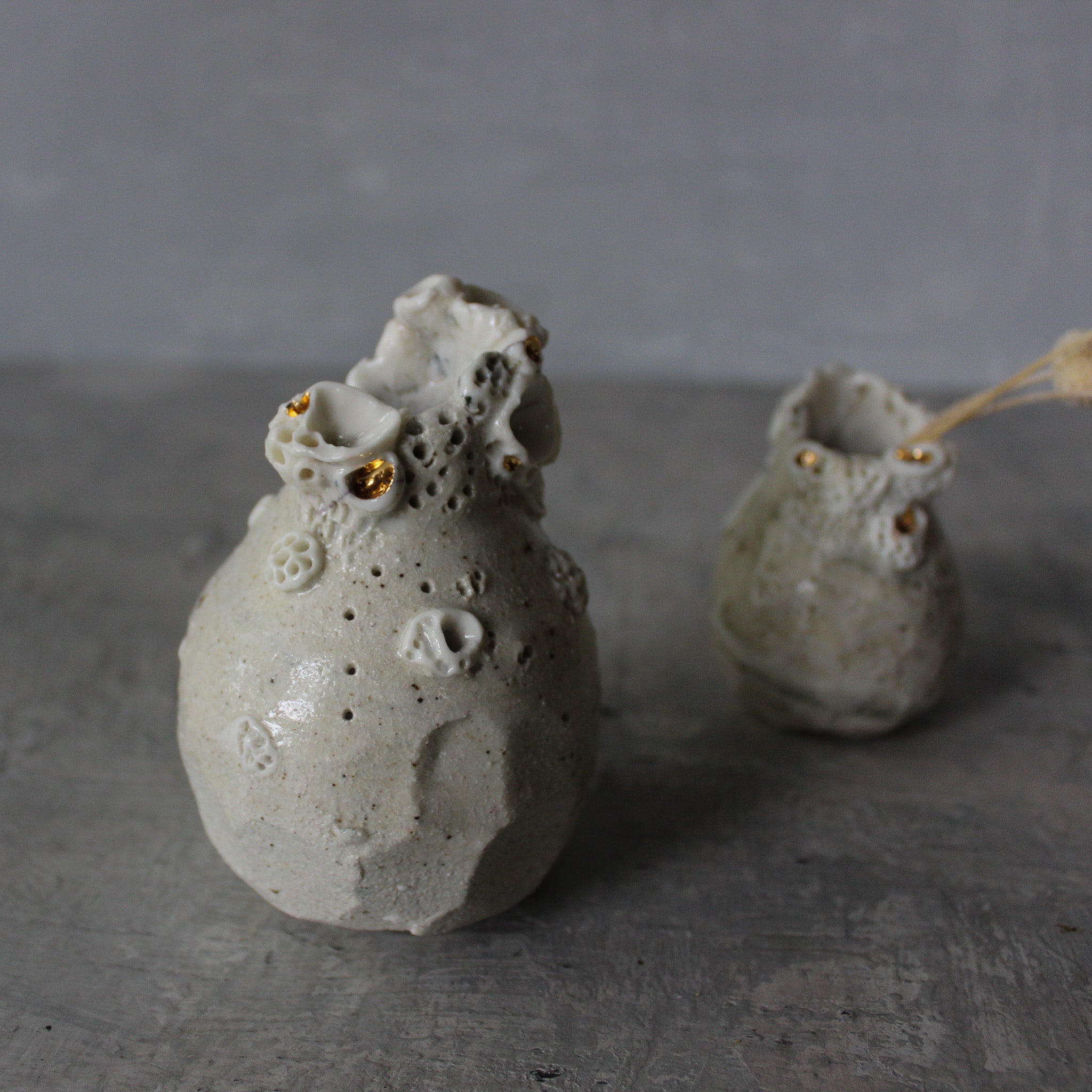 Little Rock Coral Vases - Tribe Castlemaine