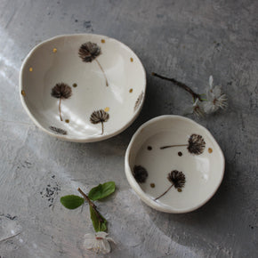 Little Sepia Dandelion Dishes - Tribe Castlemaine